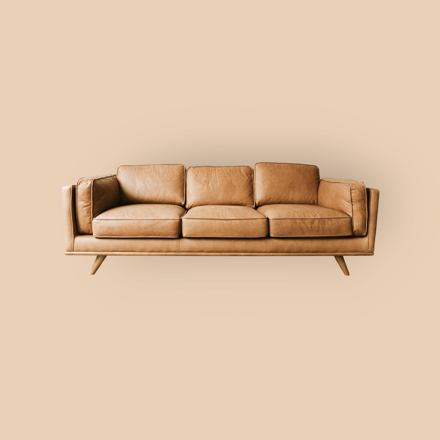 3 Seater Comfort Leather Sofa