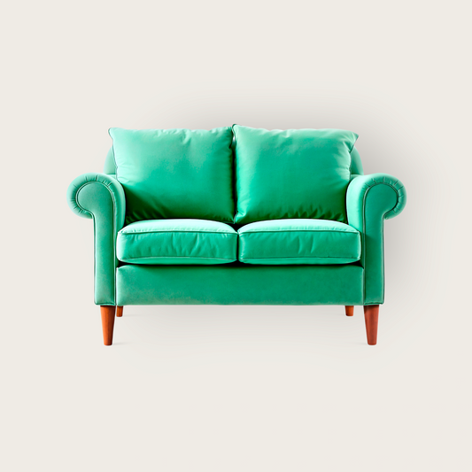2 seater Comforting Velvet Sofa